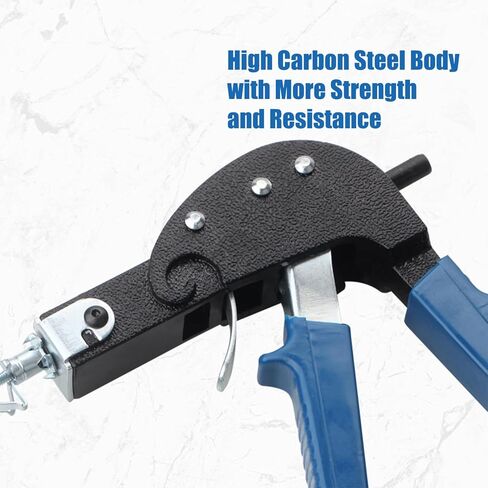 72Pcs Hollow Wall Anchor Metal Setting Tool Set with M3, M4, M5, M6 Anchors for Hollow Wall Drywall Cavity Anchor Plasterboard Fixing in Kuwait