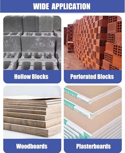 72Pcs Hollow Wall Anchor Metal Setting Tool Set with M3, M4, M5, M6 Anchors for Hollow Wall Drywall Cavity Anchor Plasterboard Fixing in Kuwait