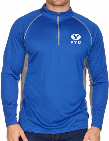 COLOSSEUM Mens NCAA Campus Classic Long Sleeve 1/4 Zip Windshirt, Performance Lightweight Quarter Zip, Athletic Design in Saudi Arabia