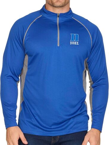 COLOSSEUM Mens NCAA Campus Classic Long Sleeve 1/4 Zip Windshirt, Performance Lightweight Quarter Zip, Athletic Design in Saudi Arabia
