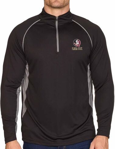 COLOSSEUM Mens NCAA Campus Classic Long Sleeve 1/4 Zip Windshirt, Performance Lightweight Quarter Zip, Athletic Design in Saudi Arabia
