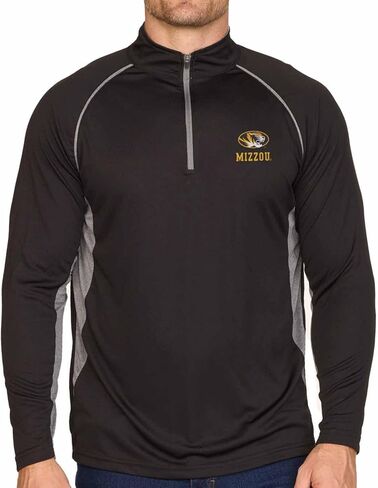 COLOSSEUM Mens NCAA Campus Classic Long Sleeve 1/4 Zip Windshirt, Performance Lightweight Quarter Zip, Athletic Design in Saudi Arabia