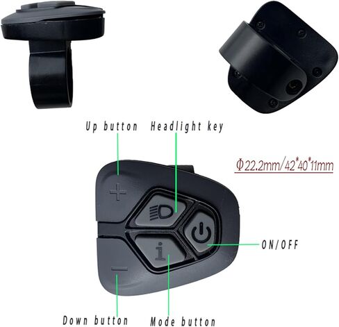 دراجة كهربائية LCD عرض متر مفتاح DISP KD718 ebike عرض TFT 36V 48V سرعة للكمبيوتر الدراجة الكهربائية للماء E-Bike عرض عداد تحويل عدة لتعديل سكوتر الكهربائية in Kuwait