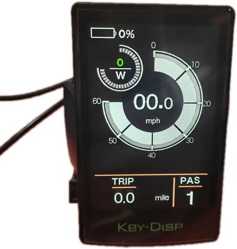 دراجة كهربائية LCD عرض متر مفتاح DISP KD718 ebike عرض TFT 36V 48V سرعة للكمبيوتر الدراجة الكهربائية للماء E-Bike عرض عداد تحويل عدة لتعديل سكوتر الكهربائية in Kuwait