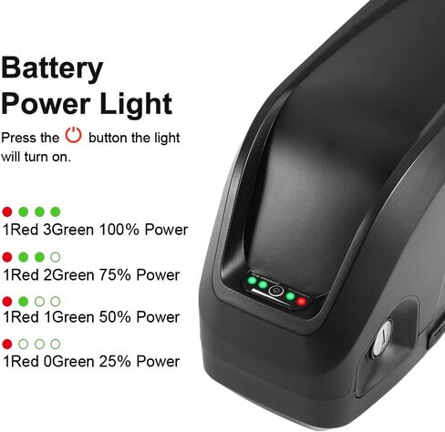 YS YOSE POWER Electric Bike Battery 52V 15Ah Ebike Battery for 500W 1000W Electric Bicycle Battery Replacement 52V Lithium Batteries in Kuwait