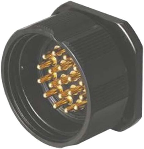 Waterproof 19-core industrial metal aviation and socket connector stage lighting pass-through cabinet silicon box for docking(19 core concealed socket GPMZ19) in Kuwait