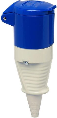 Industrial socket connector waterproof and dustproof, 16A 3-pin 230V in Kuwait