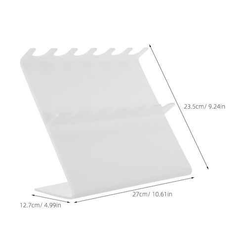 Plastic Linear Pipettor Stand Rack 6-Hole Laboratory Pipette Organizer Holder for Scientific Lab Use in Saudi Arabia