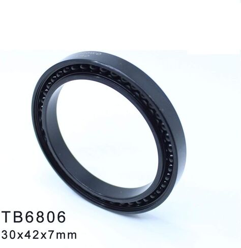 Power Transmission Products 6806 High Temperature Bearing TB6806 500 Degrees Celsius Thin Section Bearings Full Ball 30x42x7mm in Saudi Arabia