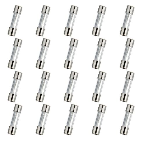 T3AL250V 20 Pcs 5x20mm Slow Blow Glass Fuse 3A 250V 0.2 x 0.78 inch time delay Fuse in Saudi Arabia