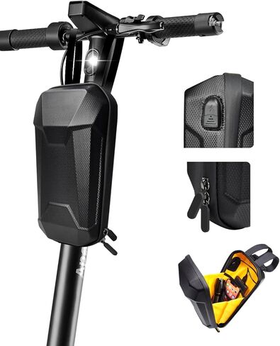 Scooter Storage Bag with USB Charging Port, Electric Scooter Handlebar Bags for Escooter, Electric Bike, Ebike in Saudi Arabia