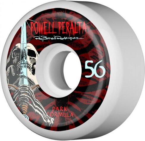 Powell-Peralta™ Ray Rodriguez Skull & Sword 2 56mm 103A أبيض (4 قطع) in Saudi Arabia