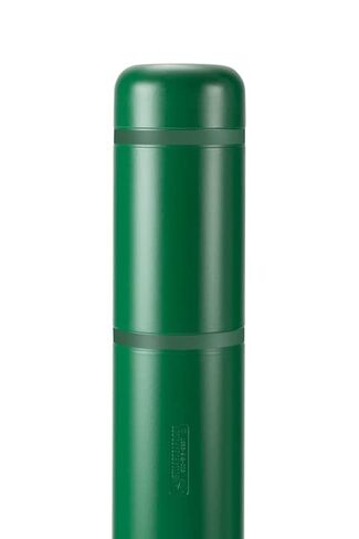 BollardGard 7" x 52" Bollard Cover Green - Innoplast (Green White Tape) in Kuwait