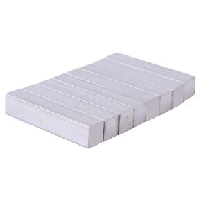 8PCS 2162 Machine Key, 1/4 x 1-1/4-Inch Zinc Square Keys, Compatible with Power Transmission Shafts To Hold Machinery Parts In Place in Kuwait