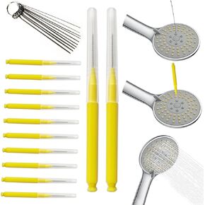 Multiplesize Showerhead Cleaner Tools, Shower Head Cleaning Brushes Small Hole, Handheld Showerhead Cleaner Anti-Clogging Cleaning Brush for Bathroom Small Hole Gap Nozzle Window Slot in Kuwait
