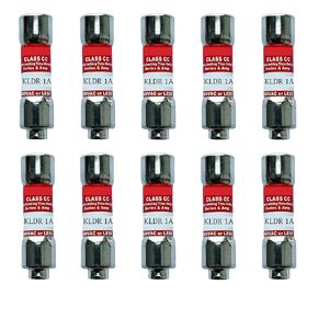 10-Pack New KLDR-1 KLDR-1A 1AMP 600Vac Time Delay Fuse, KLDR 1A Class CC Cartridge Fuse in Saudi Arabia