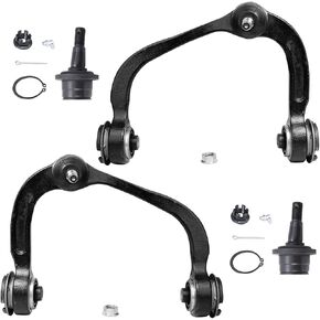 Detroit Axle-4pc أذرع التحكم في الواجهة الأمامية لفورد 2009-2014 F-150 ، 2007-2017 Expedition Lincoln Navigator ، 2 Upper Control Arms 2 Lower Ball Combans 2010 2011 2012 2013 Replacement in Kuwait