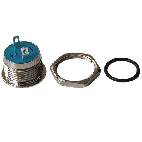 1 قطعة مفتاح زر الضغط ، 12 مللي متر زر معدني قصير مع خطين ، 12 فولت المفاجئة 50mA لا ضوء لا قفل ، إعادة تعيين تلقائي in Kuwait