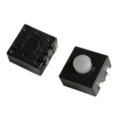 10PCS Push Button Switch, 12x12x9mm 3PIN DIP ON-ON-Off 3Position Flashlight Self Locking in Saudi Arabia