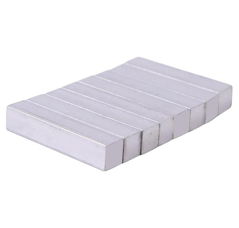 8PCS 2162 Machine Key, 1/4 x 1-1/4-Inch Zinc Square Keys, Compatible with Power Transmission Shafts To Hold Machinery Parts In Place in Kuwait