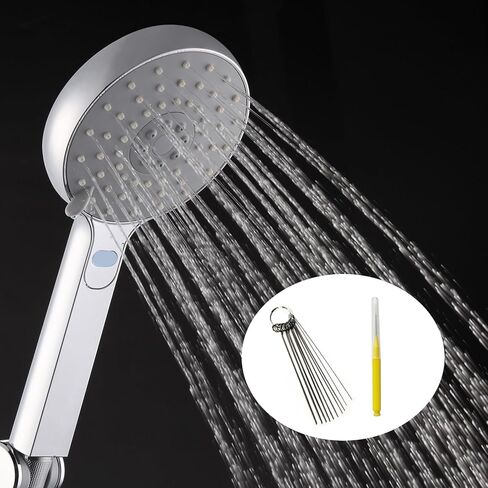 Multiplesize Showerhead Cleaner Tools, Shower Head Cleaning Brushes Small Hole, Handheld Showerhead Cleaner Anti-Clogging Cleaning Brush for Bathroom Small Hole Gap Nozzle Window Slot in Kuwait