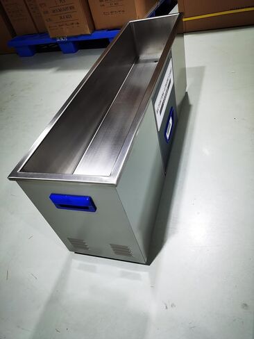 منظف ​​رقمي احترافي بالموجات فوق الصوتية سعة 30 لترًا مع سخان ومؤقت، درجة تجارية 840 وات، خزان طويل جدًا من الفولاذ المقاوم للصدأ للبنادق وأجزاء البندقية، إلخ in Kuwait