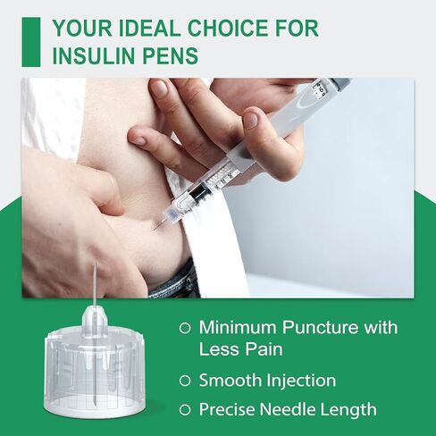 Pen Tips 32G 4mm, Box of 100, Universal Fit with Most Pen Devices in Saudi Arabia