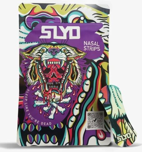 شرائط الأنف SLYD Max Flow 35 عبوة - مادة حريرية قوية للغاية، تدفق هواء أكثر بنسبة 20%، لاصق مقاوم للعرق لتخفيف الشخير، نوم أفضل، التدريبات واحتقان الأنف (35 قطعة) (مموه) in Saudi Arabia