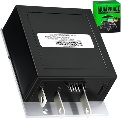 1206-4301 وحدة تحكم السرعة EZGO، 36V 350A 5 Pin Speed ​​Controller متوافقة مع عربة الجولف Curtis E-Z-GO EZGO TXT Medalist مع سلسلة ITS (1994-2019)، استبدل OEM 25864G09 25864G03 25864G04 in Kuwait
