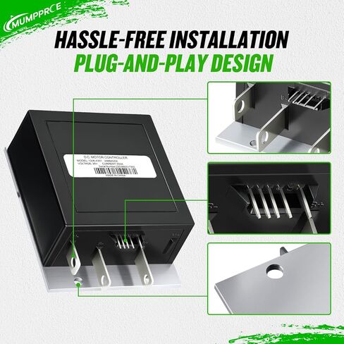 1206-4301 وحدة تحكم السرعة EZGO، 36V 350A 5 Pin Speed ​​Controller متوافقة مع عربة الجولف Curtis E-Z-GO EZGO TXT Medalist مع سلسلة ITS (1994-2019)، استبدل OEM 25864G09 25864G03 25864G04 in Kuwait