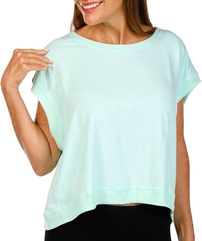 قميص Brisas النسائي النشط Breezy Keyhole Dolman in Kuwait