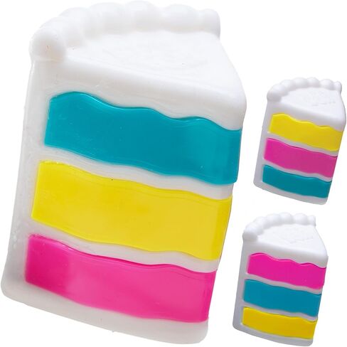 Schylling Needoh Peace O Cake - Sensory Squeeze Toy - Colors May Vary in Kuwait