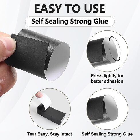 Germiwipe Pack of 10,000 Black Paper Napkin Bands Self Adhesive, 1.5x4.25 Inch Silverware Wraps Band Paper Napkin Rings for Restaurant, Party, Wedding, (4 Boxes x 2,500) in Kuwait