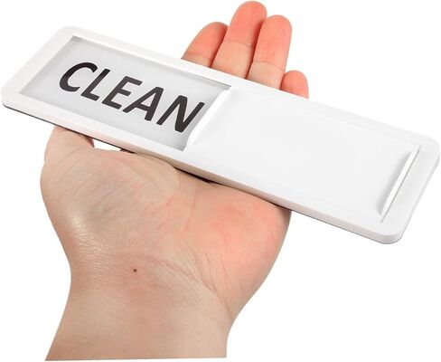 Luxshiny 2pcs Clean Dirty Magnet Sliding Indicator Practical Dishwasher Magnet Sign for Kitchen Organization Laundry and Restaurant Use Easy to Use and Scratch in Saudi Arabia