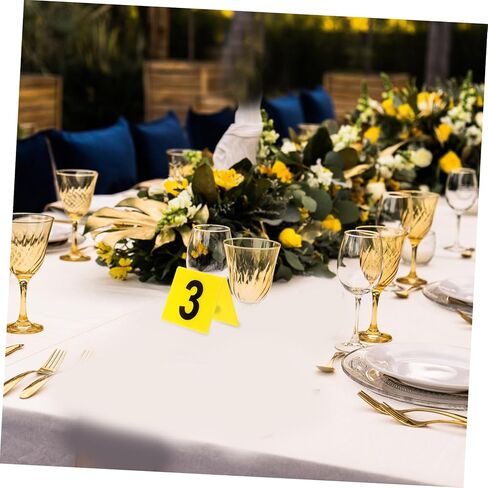 10pcs Acrylic Crime Scene Markers Mysterious Game Number Plate for Wedding Party Decor in Saudi Arabia