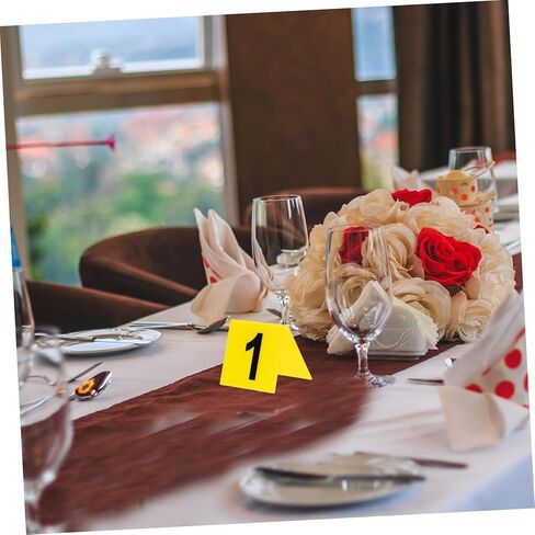 10pcs Acrylic Crime Scene Markers Mysterious Game Number Plate for Wedding Party Decor in Saudi Arabia