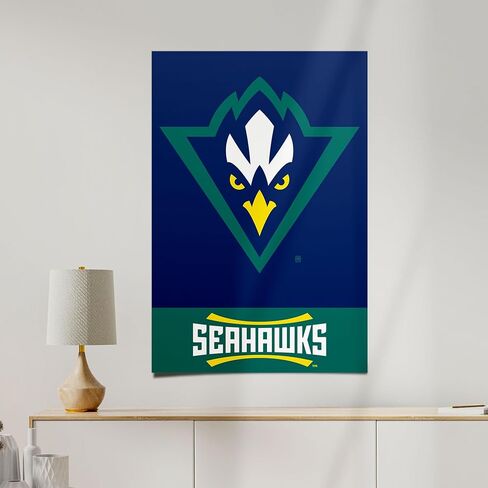 ملصق جامعة صبار الصحراء في ولاية كارولينا الشمالية ويلمنجتون UNCW Seahawks مقاس 11 × 17 بوصة ديكور مكتب الغرفة ديكور رسمي للمروحة (11 × 17 بوصة، الإصدار 1A) in Saudi Arabia