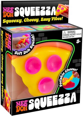 Schylling Needoh Squeezza - Sensory Squeeze Toy - Colors May Vary in Kuwait