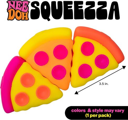 Schylling Needoh Squeezza - Sensory Squeeze Toy - Colors May Vary in Kuwait