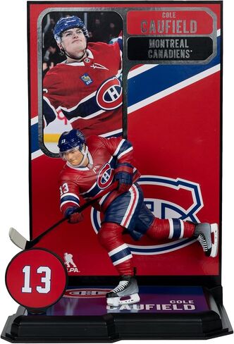 McFarlane Toys - Cole Caufield (Montreal Canadiens) NHL 7in Posed Figure McFarlane's SportsPicks in Saudi Arabia