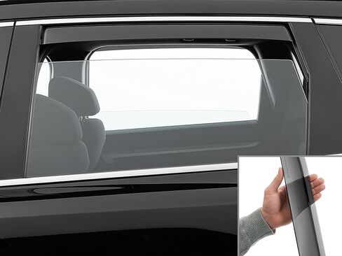 Weathertech مخصص النافذة الجانبية تنحرف من هوندا CR -V ، CR -V Hybrid - (81864IM) ، الزوج الخلفي - داكن الصبغة in Saudi Arabia
