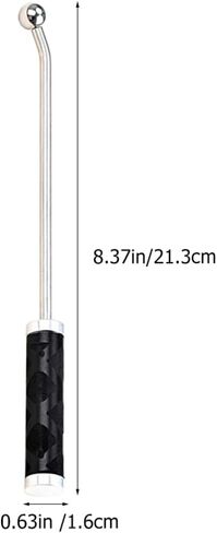 طقم أدوات إصلاح البوق من توياندونا، مجموعة صيانة أدوات الرياح مكونة من 3 قطع مع أداة تصحيح الرقبة وإصلاح الانبعاج للعناية بالآلات النحاسية، 8.38 × 0.62 × 0.62 بوصة in Kuwait