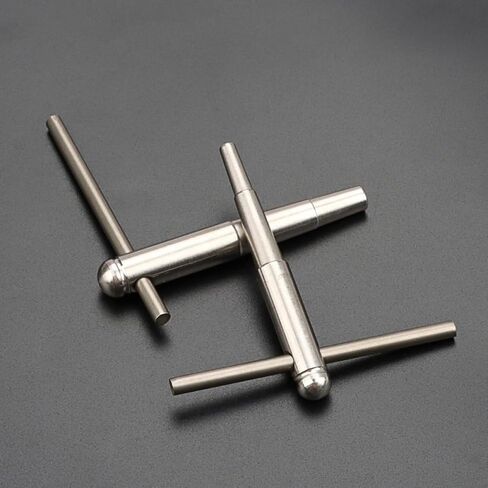 طقم أدوات إصلاح البوق من توياندونا، مجموعة صيانة أدوات الرياح مكونة من 3 قطع مع أداة تصحيح الرقبة وإصلاح الانبعاج للعناية بالآلات النحاسية، 8.38 × 0.62 × 0.62 بوصة in Kuwait