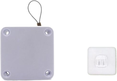 مستشعر باب أقرب، سدادة سطحية قابلة للتعديل وخالية من اللكمات، دعامة إغلاق تلقائية لتحسين المنزل (سحب أسود 500 جرام) in Kuwait