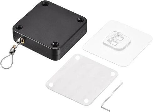 Doors Hardware Door Closer Tension Closing Device 1200g ABS+Stainless Steel(White) in Saudi Arabia