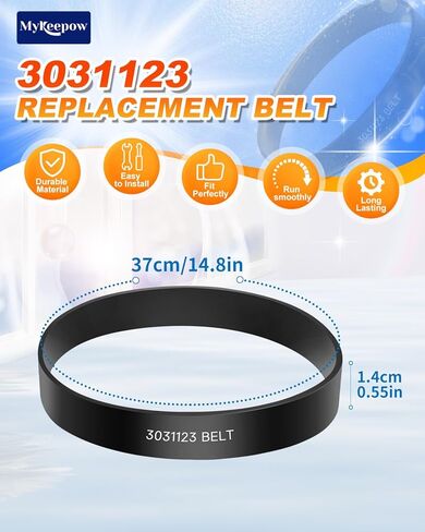 حزام تفريغ 3031123 متوافق مع طراز Bissell Cleanview بدون اكياس موديل 1819 1820 1831 9595A 3583 2486 2487 2488 2489 2490 2491 2492 2494 1319 1320 1322 1327 1328 سلسلة 1330، 3 عبوات in Kuwait