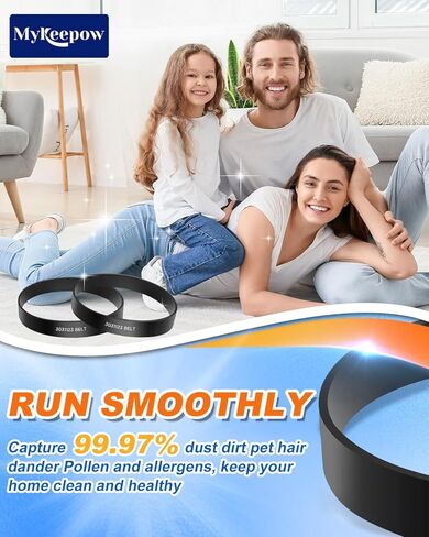 حزام تفريغ 3031123 متوافق مع طراز Bissell Cleanview بدون اكياس موديل 1819 1820 1831 9595A 3583 2486 2487 2488 2489 2490 2491 2492 2494 1319 1320 1322 1327 1328 سلسلة 1330، 3 عبوات in Kuwait