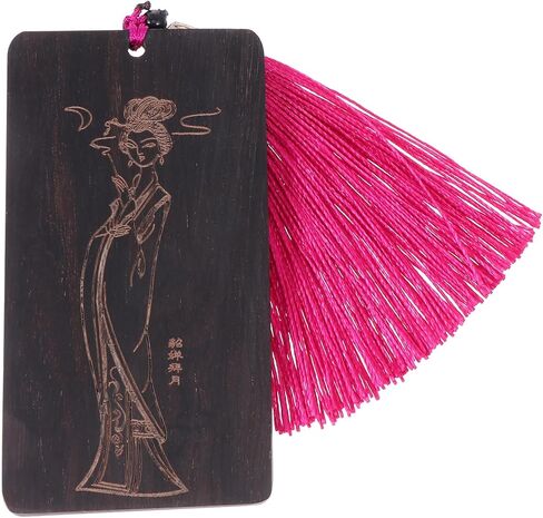 Toyvian Sandalwood Guzheng Pick Storage Board Wrapped Nail Card and Adults Wooden Pipa Nail Pick Holder Natural Stringed Instrument Accessory Random Color in Saudi Arabia