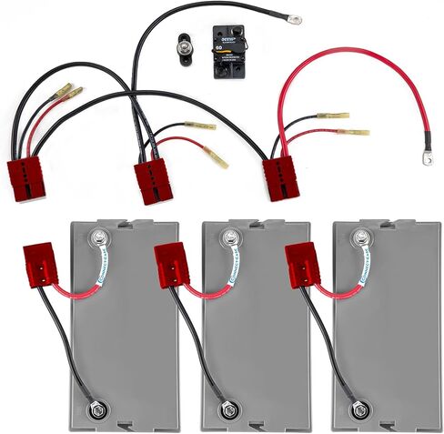 Connect-Ease RCE36VPROCHK 36 Volt Series Pro طقم توصيل محرك التصيد مع الشحن على اللوحة in Kuwait
