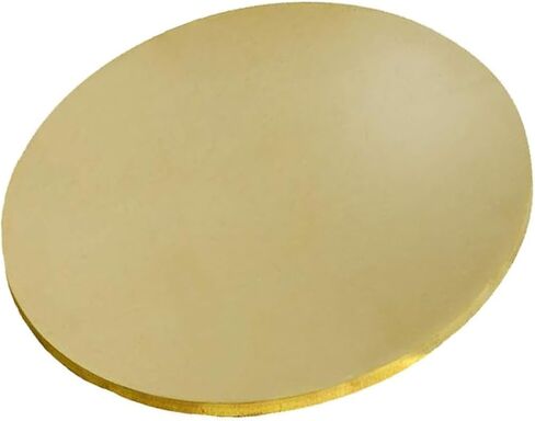 Brass disc， H62 Brass Round Plate Diameter 30-55 mm, Copper Thin Plate Thickness 2 mm Suitable for Manufacturing Various Mechanical Parts(Diameter 40 mm) in Kuwait